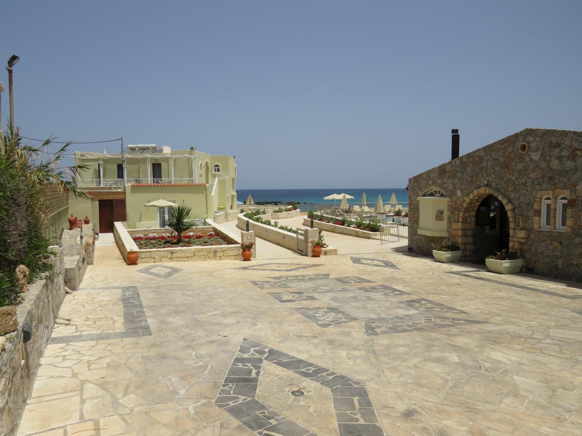 Blue Beach Villas Apartments Stavrós Extérieur photo