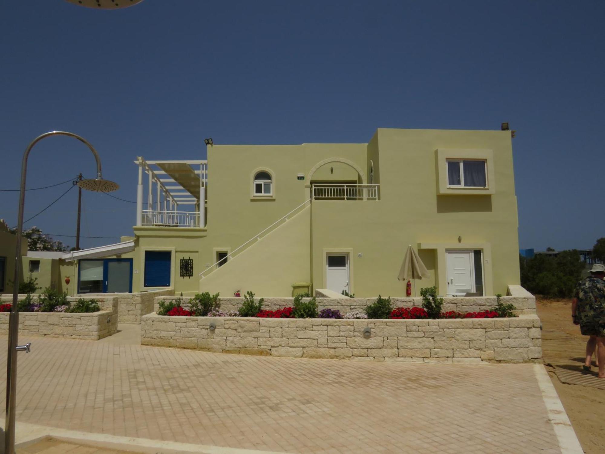 Blue Beach Villas Apartments Stavrós Extérieur photo