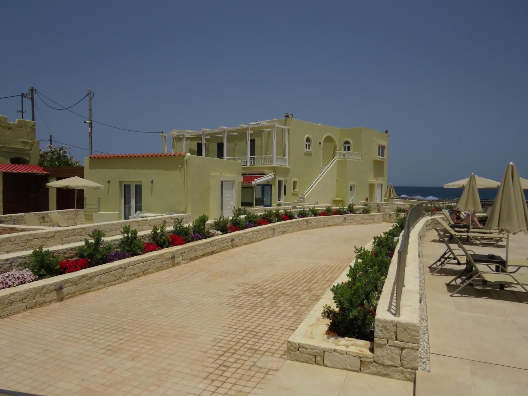 Blue Beach Villas Apartments Stavrós Extérieur photo